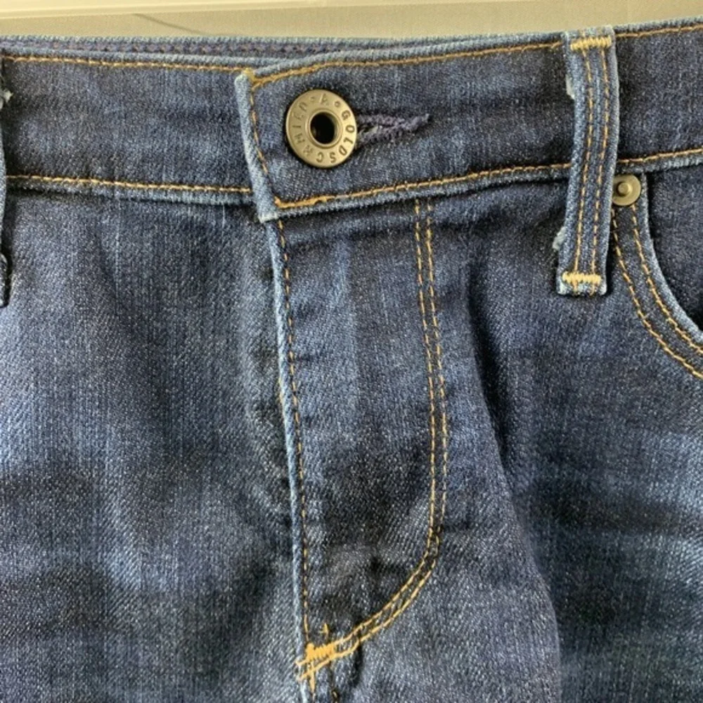 Adriano Goldschmied The Stevie‎ Short Slim Short Blue Jean Dark Denim Wash 27